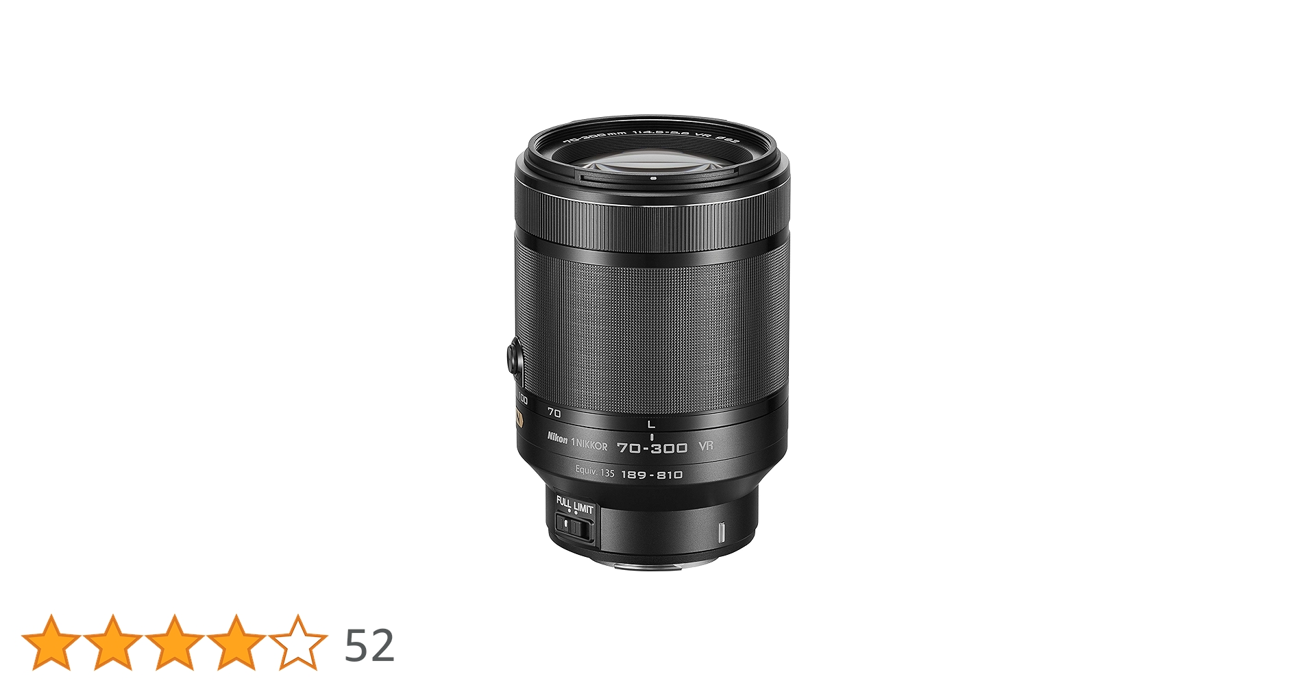 ニコン1専用レンズ 70-300/4.5-5.6VR Amazon.co.jp: Nikon 望遠ズームレンズ1 NIKKOR VR 70-300mm f/4.5-5.6